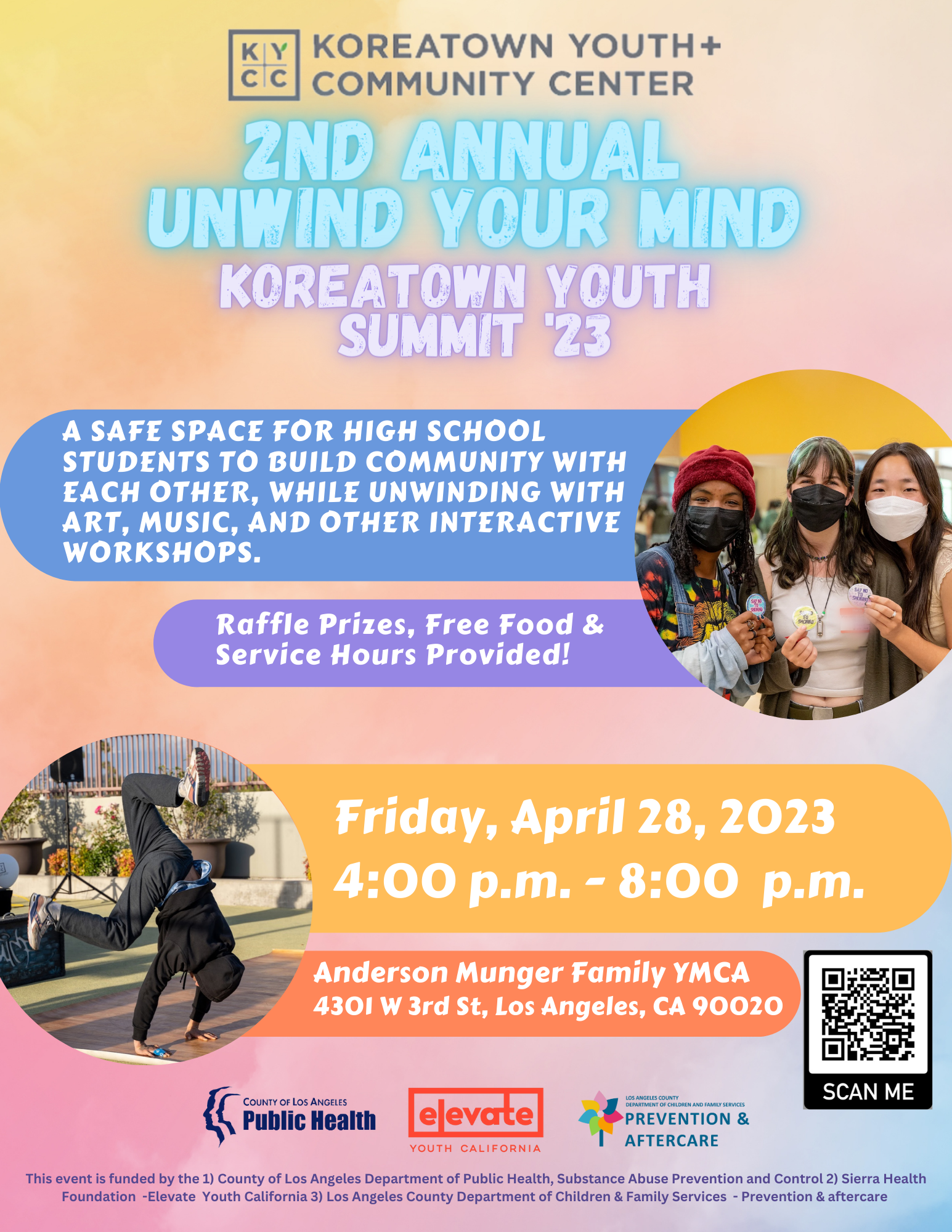 2nd Annual Unwind Your Mind Koreatown Youth Summit - KYCC | Koreatown Youth  + Community Center